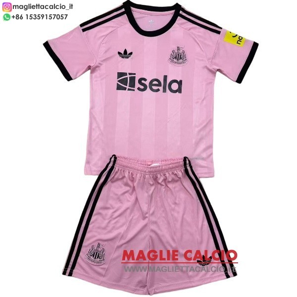 portiere divisione magliette newcastle united set completo uomo 2025-2026 rosa