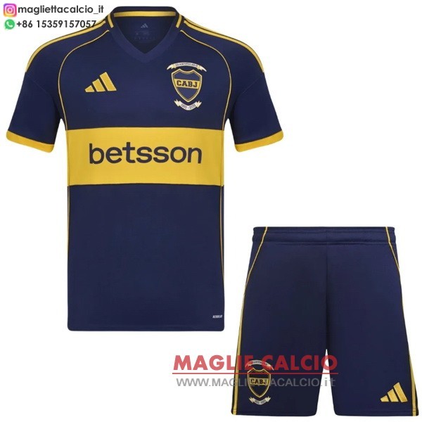 nuova prima divisione magliette set completo uomo boca juniors 2025-2026