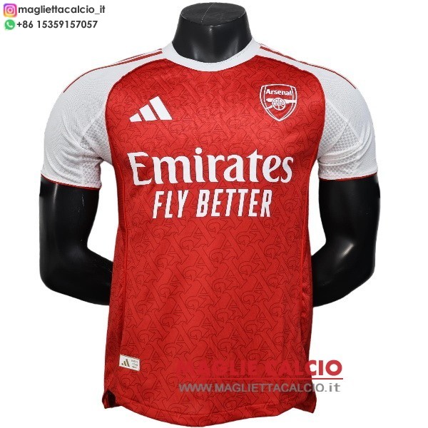 tailandia nuova prima giocatori divisione magliette arsenal 2025-2026