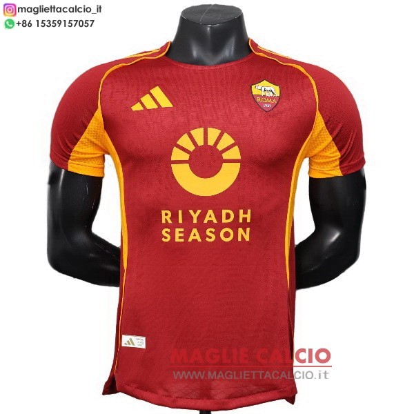 tailandia nuova prima giocatori divisione magliette as roma 2025-2026