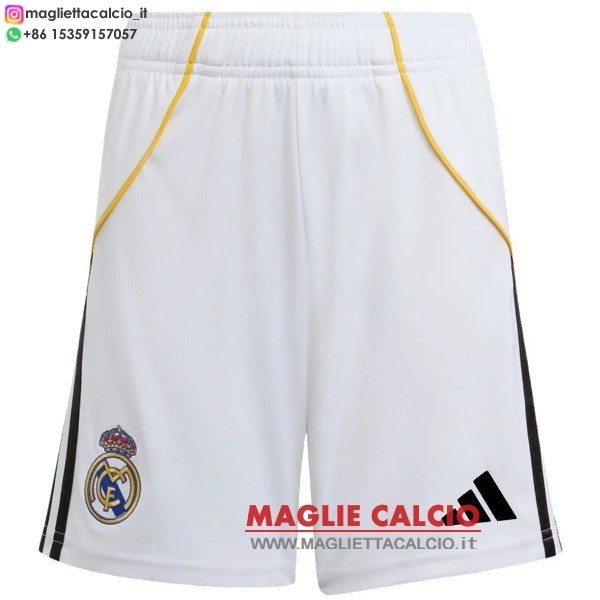 nuova prima pantaloni real madrid 2025-2026