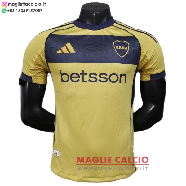 nuova prima giocatori divisione magliette boca juniors 2025-2026