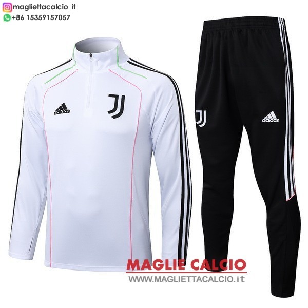 nuova juventus insieme completo Bianco Nero felpa da allenamento 2025-2026