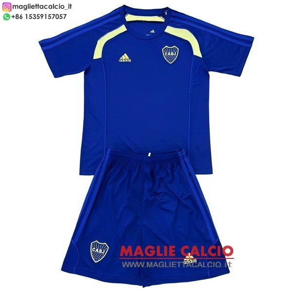 nuova speciale set completo magliette boca juniors bambino 2025-2026 Blu