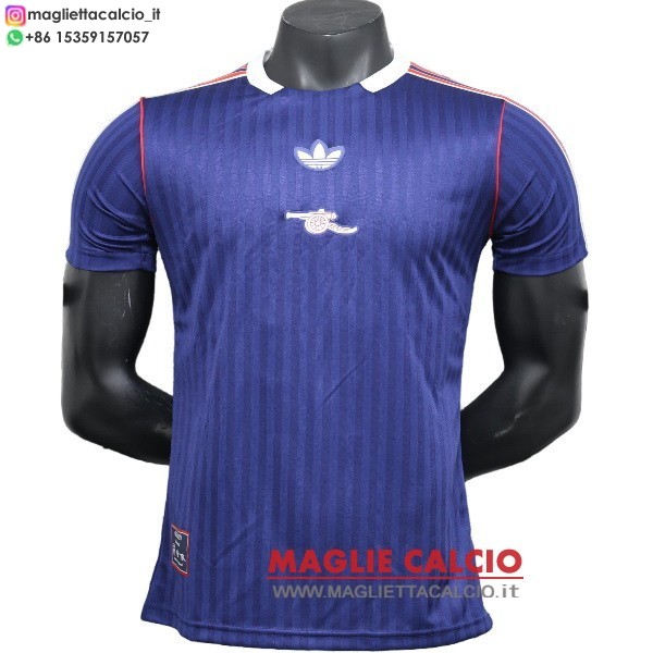 tailandia nuova speciale giocatori divisione magliette arsenal 2025-2026 blu I navy
