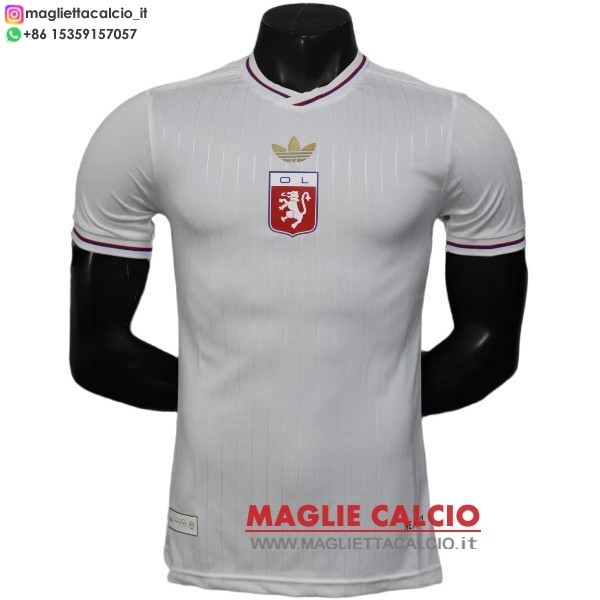 nuova speciale giocatori divisione magliette lyon 2025-2026 Bianco