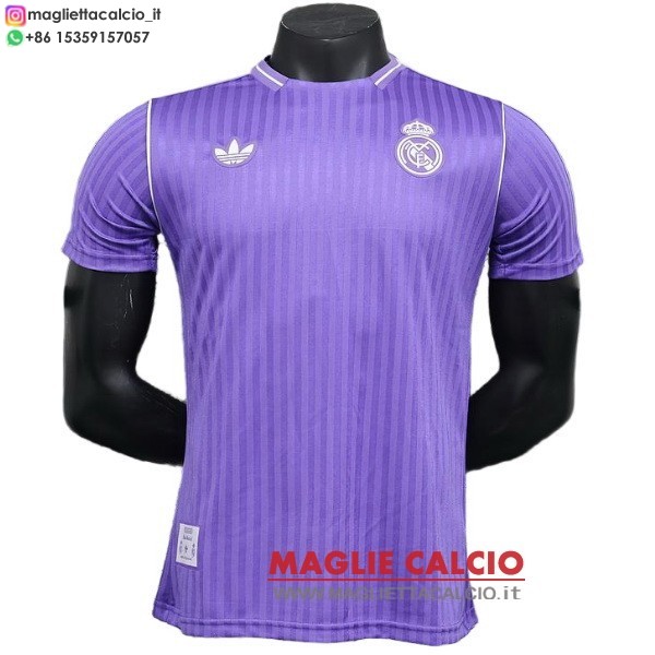 tailandia nuova speciale giocatori divisione magliette real madrid 2025-2026 purpureo