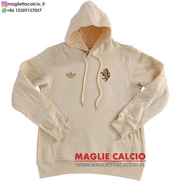 nuova juventus Giallo Bianco giacca felpa cappuccio 2025-2026