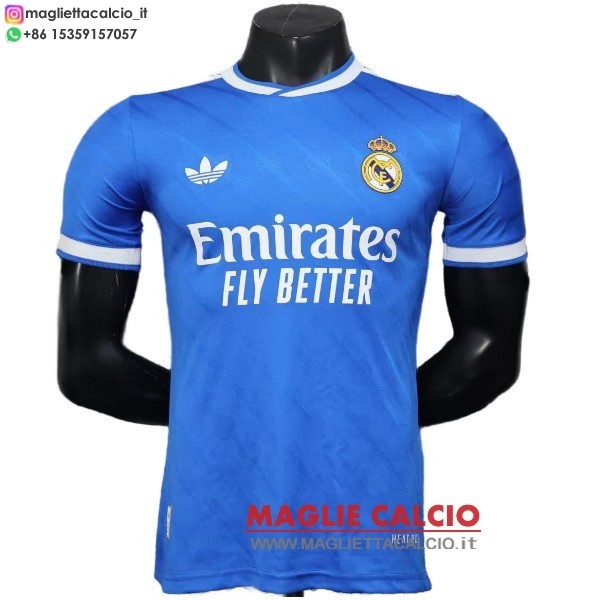 tailandia nuova terza giocatori divisione magliette real madrid 2025-2026