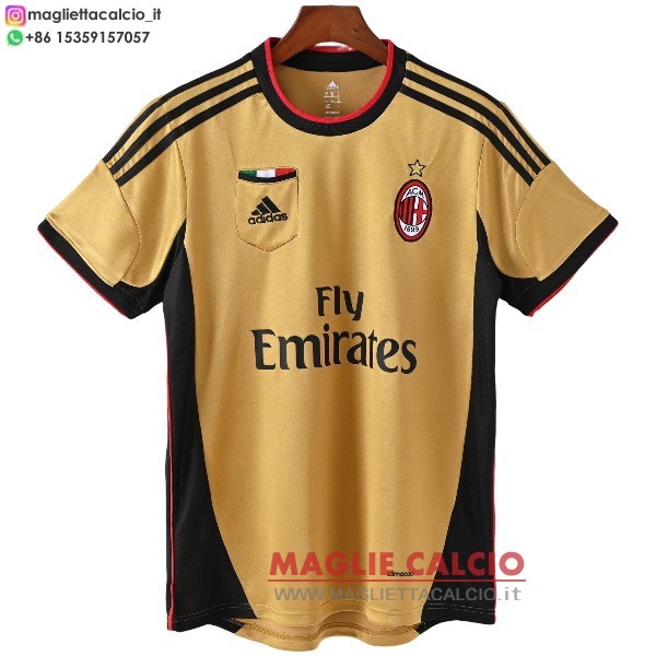 nuova terza divisione magliette ac milan retro 2013-2014