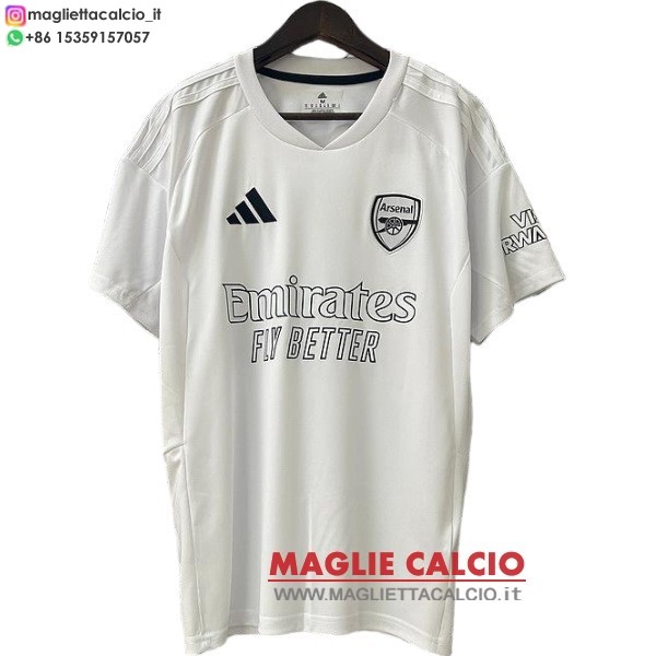 tailandia nuova speciale divisione magliette arsenal 2025-2026 bianco