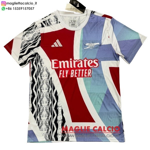 tailandia nuova speciale divisione magliette arsenal 2025-2026 rosso blu