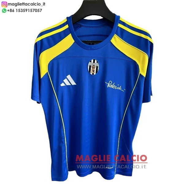 thailandia speciale divisione magliette juventus 2025-2026 blu giallo