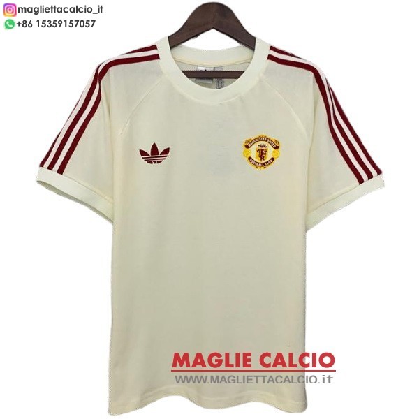 thailandia speciale magliette manchester united 2025-2026 giallo rosso