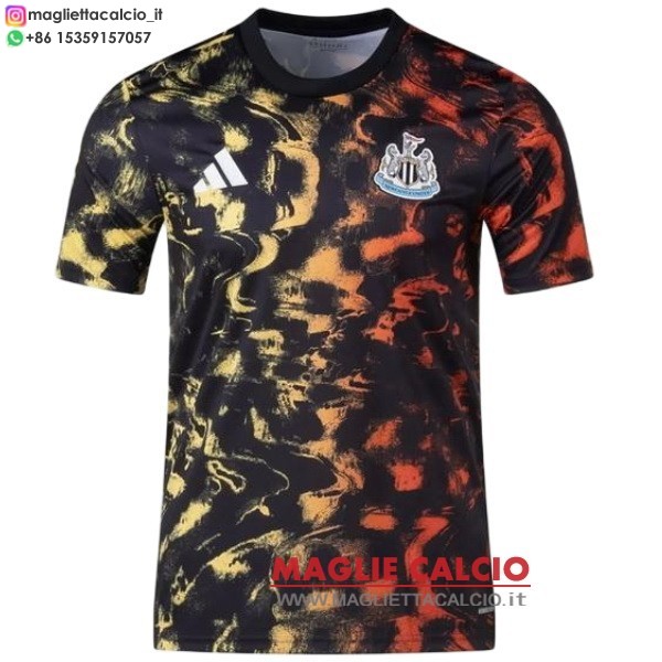 thailandia speciale divisione magliette newcastle united 2025-2026 nero giallo