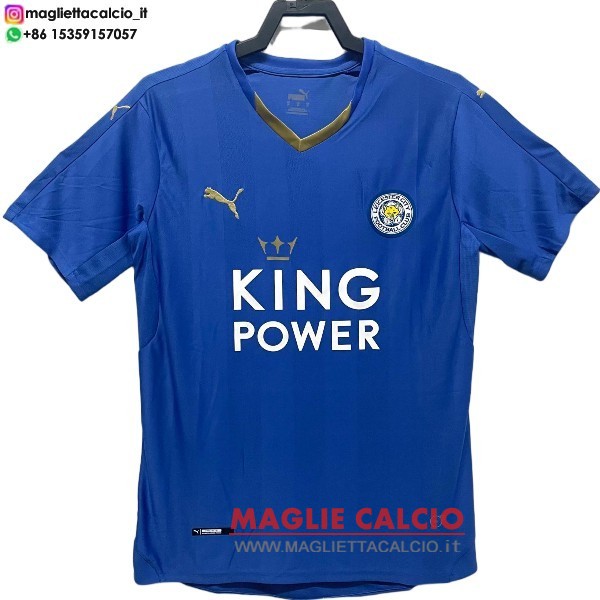 nuova prima magliette leicester city retro 2015-2016