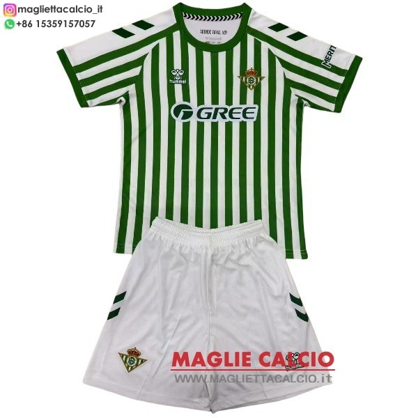 nuova prima divisione magliette real betis set completo uomo 2024-2025