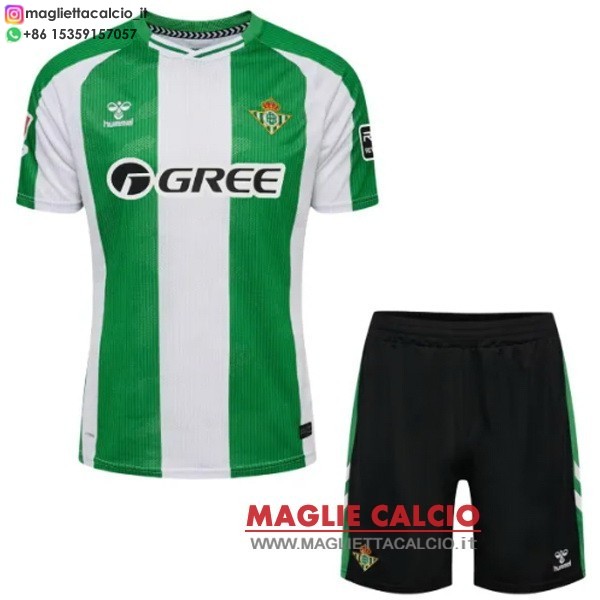 nuova prima divisione magliette real betis set completo uomo 2025-2026