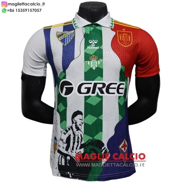 nuova speciale giocatori divisione magliette real betis 2025-2026 Bianco Verde