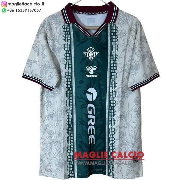 thailandia nuova speciale divisione magliette real betis 2025-2026 Verde Giallo