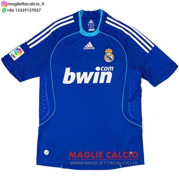 nuova seconda divisione magliette real madrid retro 2007-2008