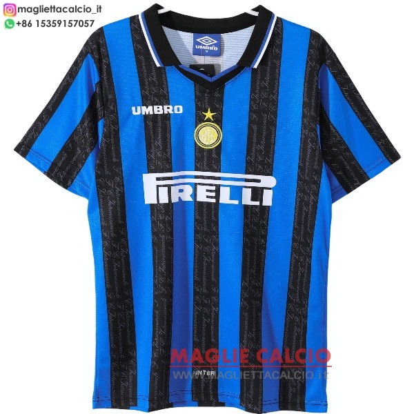 nuova prima divisione magliette Inter Milan retro 1997-1998