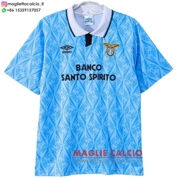 nuova prima magliette lazio Retro 1991-1992