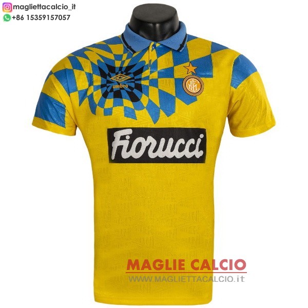 nuova terza divisione magliette Inter Milan retro 1992-1993