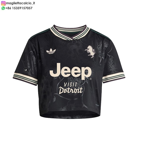 nuova terza CROP divisione magliette Juventus donna 2025-2026
