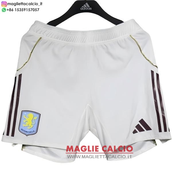 nuova prima giocatori pantaloni aston villa 2025-2026