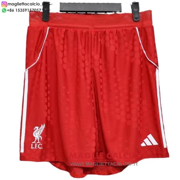 nuova prima giocatori pantaloni liverpool 2025-2026