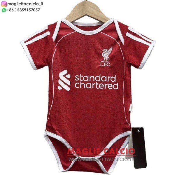 nuova prima magliette liverpool tutine bambino 2025-2026