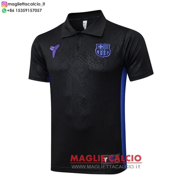 barcelona nero purpureo magliette polo nuova 2025-2026