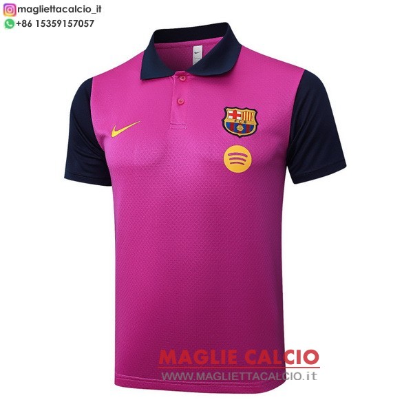 barcelona purpureo blu magliette polo nuova 2025-2026