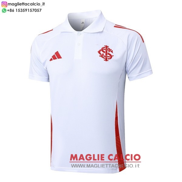 Internacional bianco magliette polo nuova 2025-2026