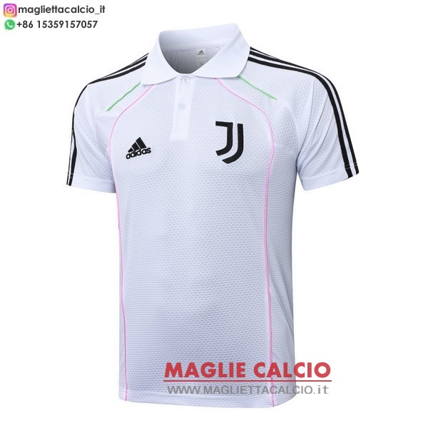 juventus bianco rosa magliette polo nuova 2025-2026