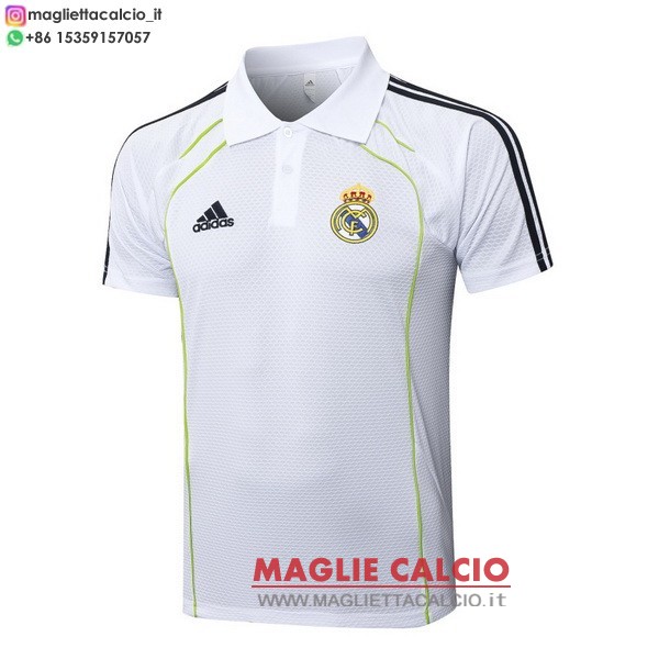 real madrid bianco verde magliette polo nuova 2025-2026