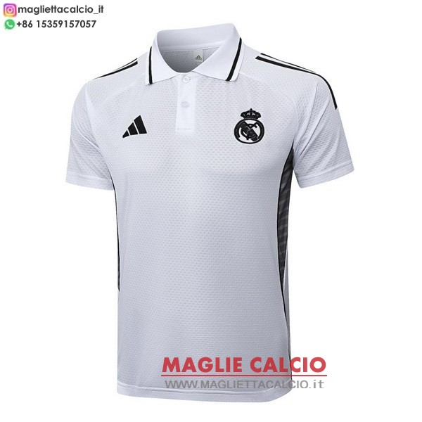real madrid bianco magliette polo nuova 2025-2026