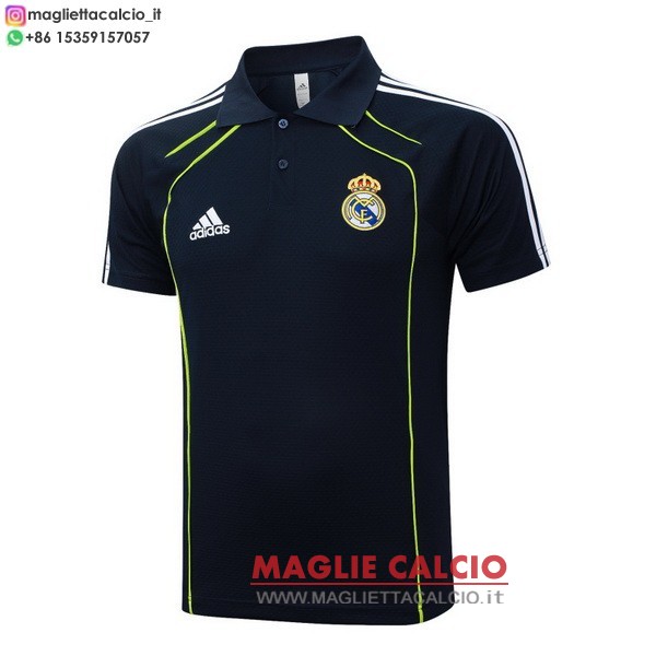real madrid blu navy I verde magliette polo nuova 2025-2026