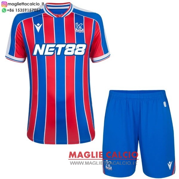nuova prima maglietta crystal palace set completo bambino 2025-2026
