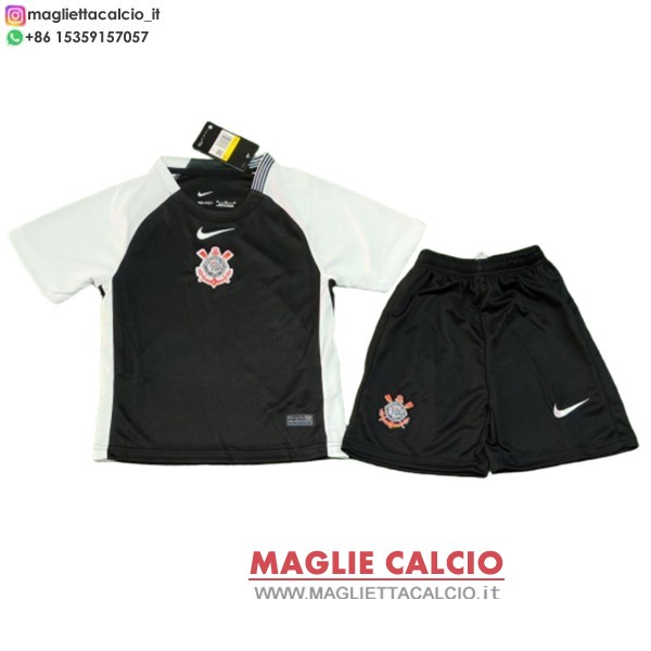nuova prima i magliette corinthians paulista set completo bambino 2025-2026