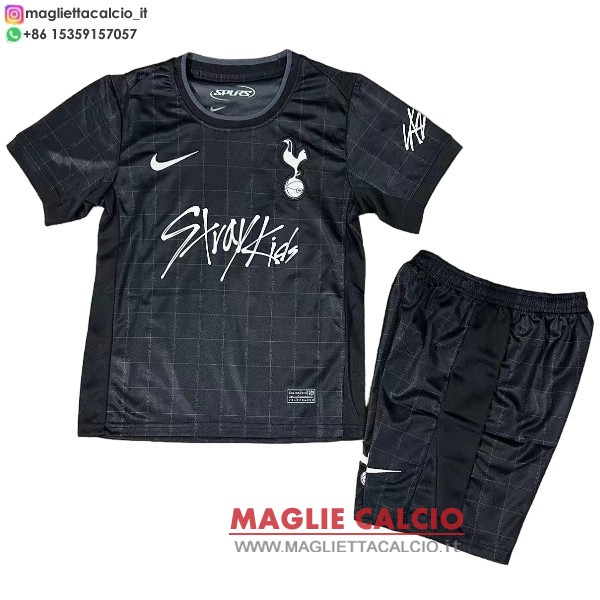 nuova speciale magliette tottenham hotspur bambino 2025-2026 nero