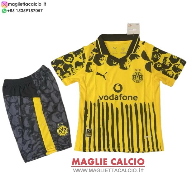 prima i magliette borussia dortmund set completo bambino 2025-2026