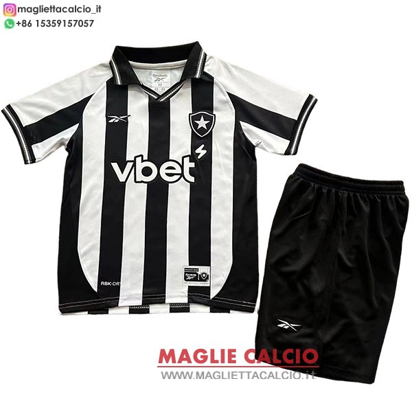 nuova prima set completo magliette botafogo bambino 2025-2026