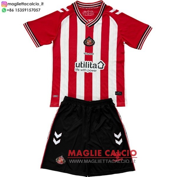 nuova prima magliette sunderland bambino 2025-2026