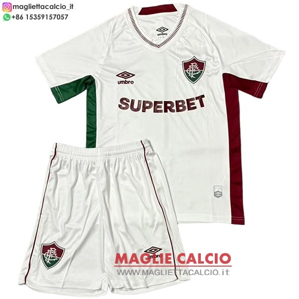 nuova seconda maglietta fluminense set completo bambino 2025-2026