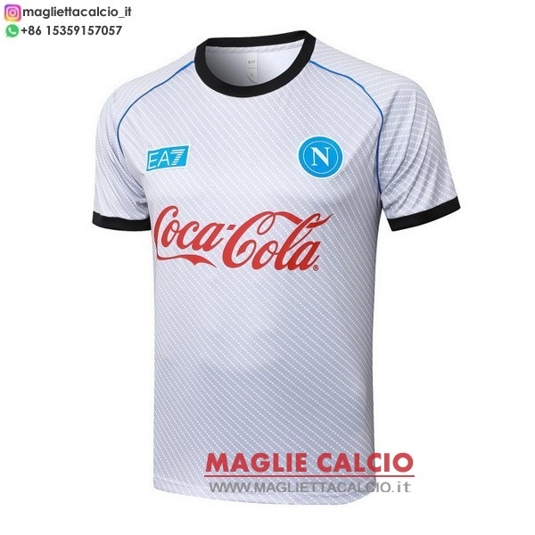 nuova formazione divisione magliette napoli 2025-2026 bianco blu