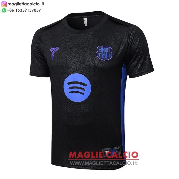 nuova formazione divisione magliette barcelona 2025-2026 nero purpureo