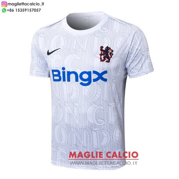 nuova formazione magliette chelsea 2025-2026 bianco blu