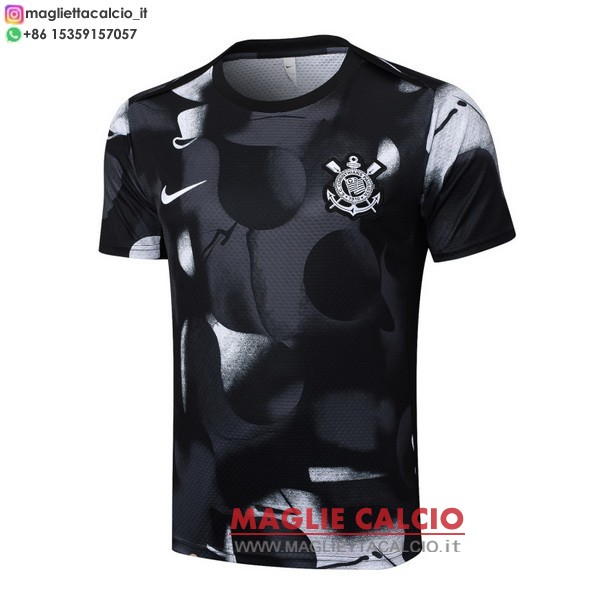 nuova formazione divisione magliette corinthians paulista 2025-2026 nero grigio